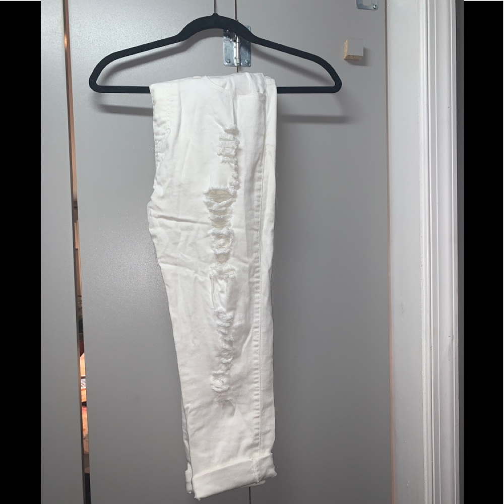 White overalls
